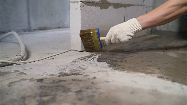 Crawl space vapor barrier installation in Benton Ridge, OH